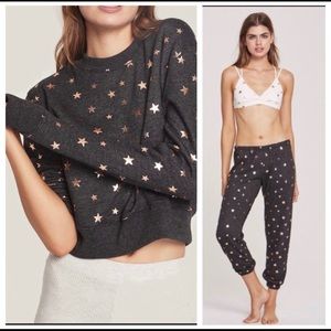 Spiritual gangster star sweat pants joggers size M